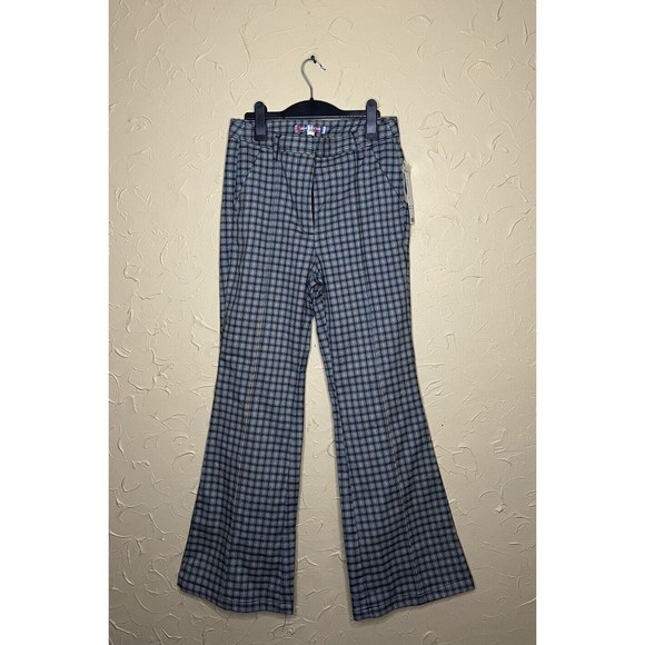 Urban Outfitters Pants Black And Blue Trousers/Pants  Size 6  Box 4/19 - Picture 1 of 3